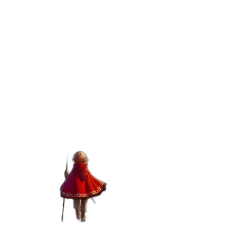 dress, umbrella, robot, creature, pixel art, concept art, 3d render, watercolor transparent PNG cut-out