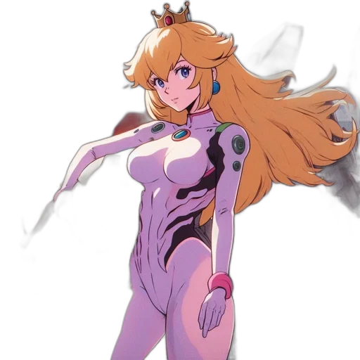 robot, dress, weapon, concept art, anime, cartoon, pixel art, outer space transparent PNG cut-out