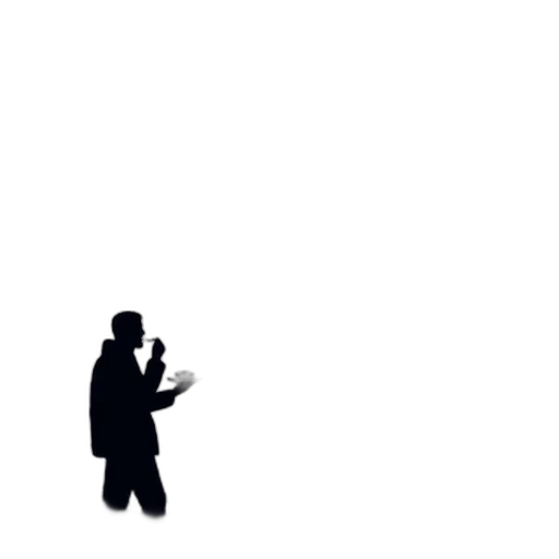staff, robot, umbrella, face, pixel art, concept art, cartoon, 3d render transparent PNG cut-out