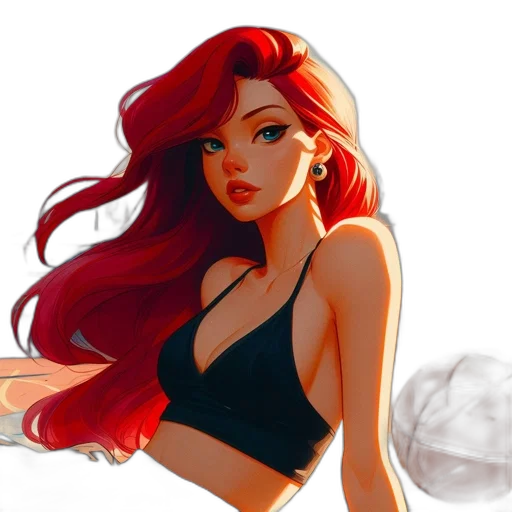 dress, fantasy art, cartoon, concept art, photorealistic, fire, neon lights, red transparent PNG cut-out