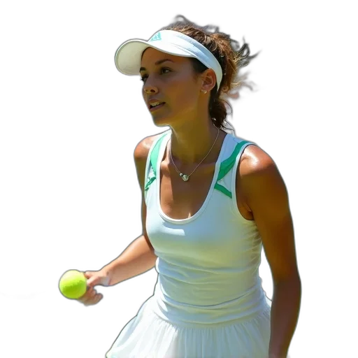 staff, dress, photorealistic, female, tennis, player, action, court transparent PNG cut-out
