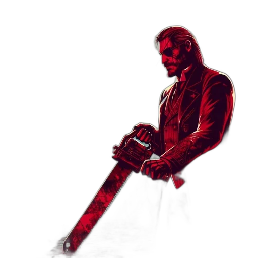 sword, weapon, staff, robot, comic book art, concept art, pixel art, fantasy art transparent PNG cut-out