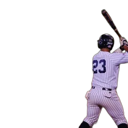 weapon, baseball, player, wearing, number, holding, bat, field transparent PNG cut-out