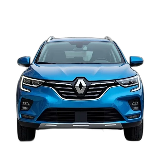 car, blue, renault, koleos transparent PNG cut-out