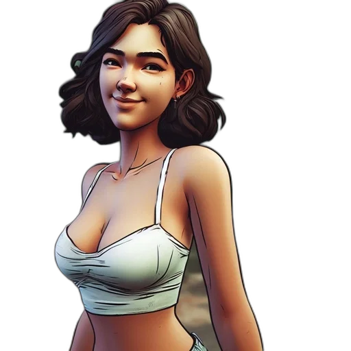 concept art, comic book art, photorealistic, fantasy art, earth tones, illustration, portrays, woman transparent PNG cut-out