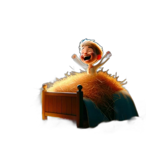 furniture, creature, crown, hat, 3d render, concept art, cartoon, fantasy art transparent PNG cut-out