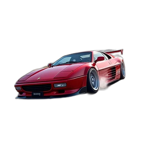 car, weapon, photorealistic, 3d render transparent PNG cut-out