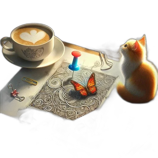 furniture, 3d render, concept art, photorealistic, fantasy art, fog, fire, detailed transparent PNG cut-out