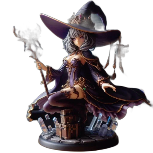 staff, fantasy art, concept art, 3d render, photorealistic, elaborate, figurine, features transparent PNG cut-out