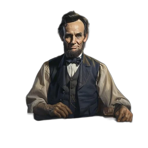 face, staff, photorealistic, pixel art, concept art, 3d render, bartender, vintage transparent PNG cut-out