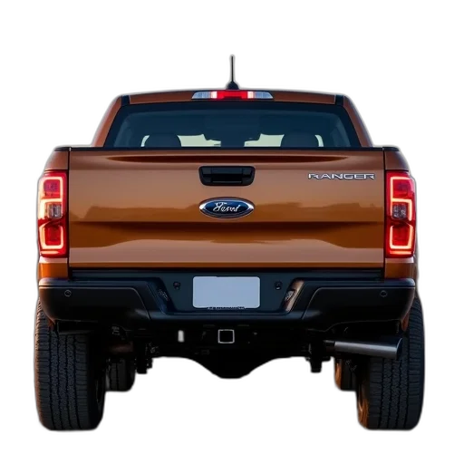 rear, view, 2020, ford transparent PNG cut-out