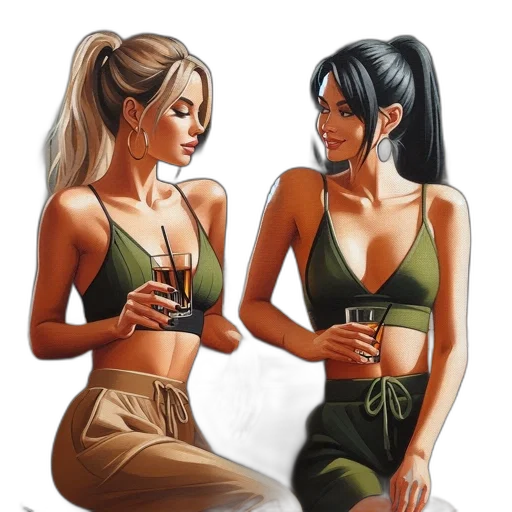 dress, jewelry, concept art, fantasy art, comic book art, oil painting, forest, earth tones transparent PNG cut-out