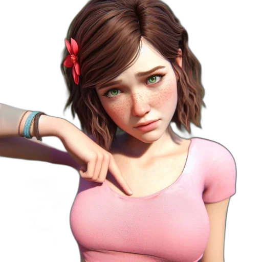 dress, 3d render, photorealistic, concept art, fantasy art, animated, character, featuring transparent PNG cut-out