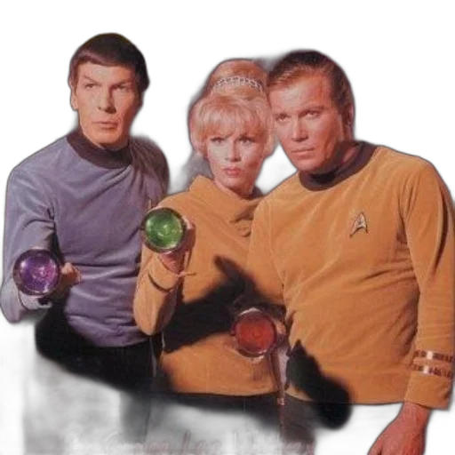 weapon, outer space, book, cover, featuring, characters, star, trek transparent PNG cut-out