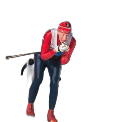 weapon, staff, jacket, animal, 3d render, concept art, comic book art, cartoon transparent PNG cut-out
