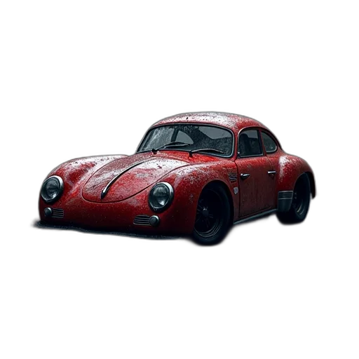 car, animal, weapon, 3d render, concept art, photorealistic, comic book art, red transparent PNG cut-out