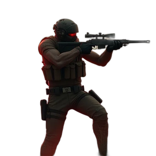 weapon, staff, creature, mask transparent PNG cut-out