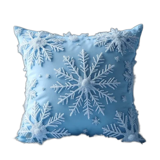 snow, blue, white, snowflakes transparent PNG cut-out