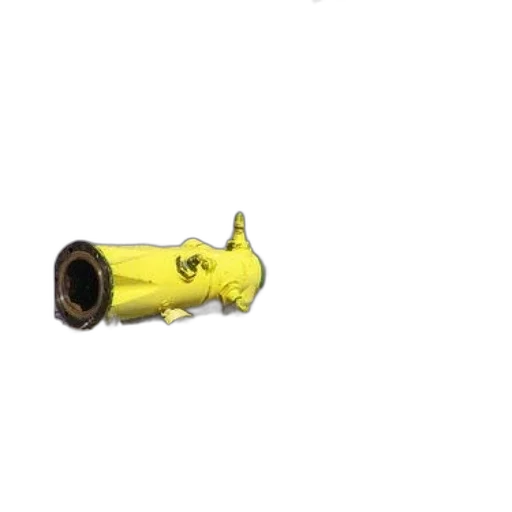 weapon, staff, bottle, umbrella, 3d render, photorealistic, concept art, yellow transparent PNG cut-out