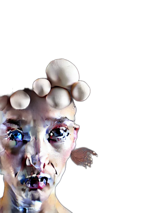 mask, face, crown, creature transparent PNG cut-out
