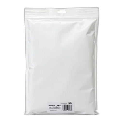 jacket, food, white, plastic, bag, clear, label, containing transparent PNG cut-out