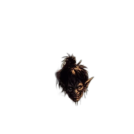 hair, mask, face, crown, 3d render, photorealistic, pixel art, concept art transparent PNG cut-out