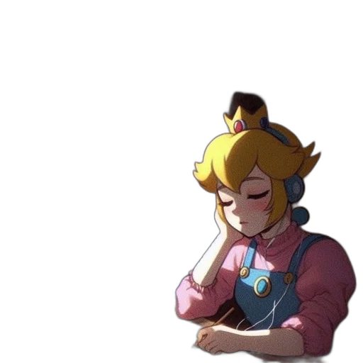 crown, staff, mask, hat, pixel art, concept art, anime, vaporwave transparent PNG cut-out