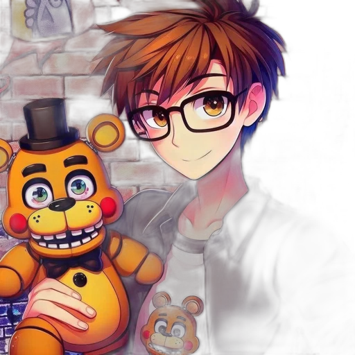 staff, mask, cartoon, pixel art, anime, concept art, fire, colorful transparent PNG cut-out