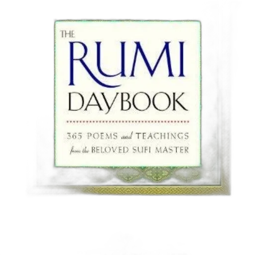 rumi, daybook, 365, poems, teachings, beloved, sufi, master transparent PNG cut-out