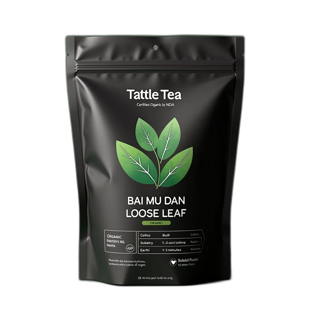 close-up, image, black, bag, brand, name, tattle, tea transparent PNG cut-out