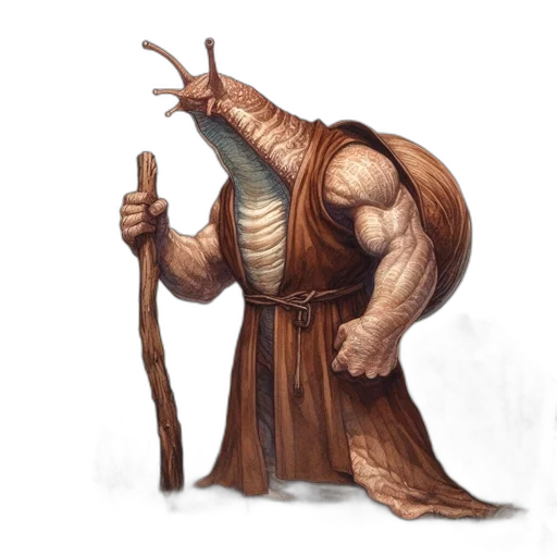 dragon, creature, staff, sword, concept art, fantasy art, comic book art, 3d render transparent PNG cut-out