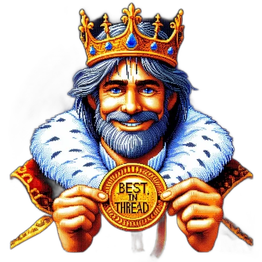 crown, pixelated, image, features, regal, figure, donning, golden transparent PNG cut-out