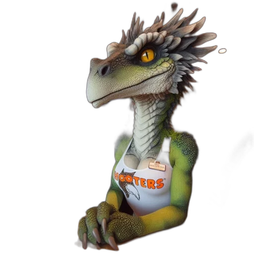 dragon, animal, staff, creature, concept art, 3d render, fantasy art, photorealistic transparent PNG cut-out