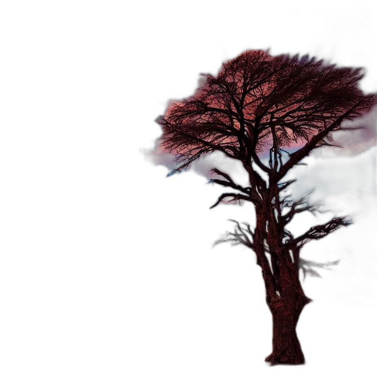 tree, hair, crown, creature transparent PNG cut-out