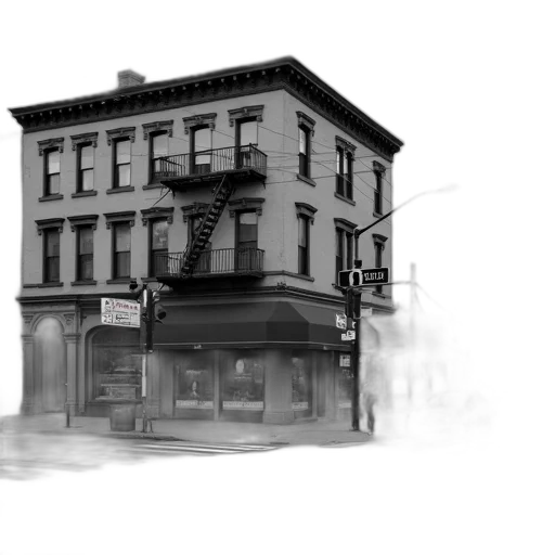 building, furniture, staff, concept art, photorealistic, 3d render, pencil sketch, city street transparent PNG cut-out