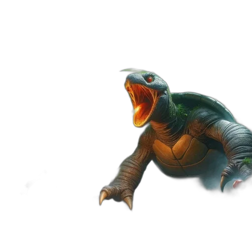 creature, dragon, animal, concept art, 3d render, photorealistic, fantasy art, mario transparent PNG cut-out