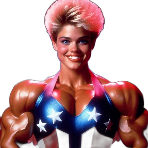 weapon, comic book art, concept art, photorealistic, cartoon, woman, blonde, hair transparent PNG cut-out