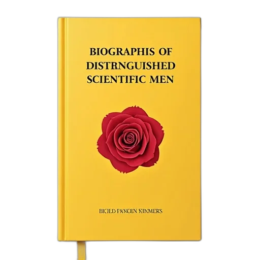 flower, weapon, book, cover, titled, biographies, distinguished, scientific transparent PNG cut-out