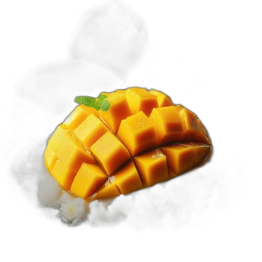 food, crown, hat, animal, photorealistic, 3d render, concept art, vaporwave transparent PNG cut-out