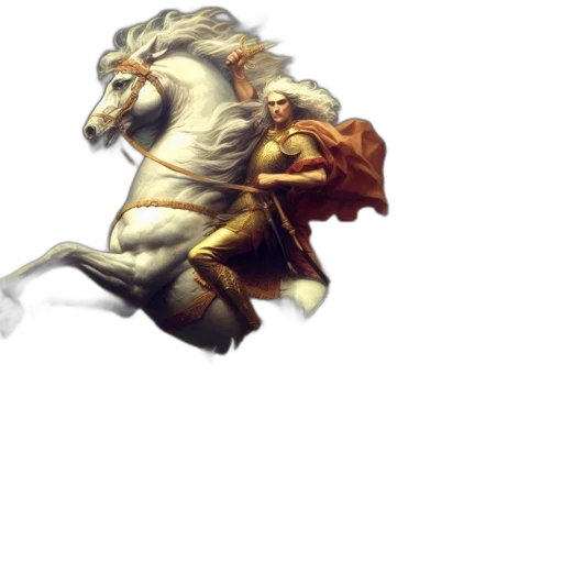 dragon, sword, crown, staff, fantasy art, concept art, photorealistic, pixel art transparent PNG cut-out