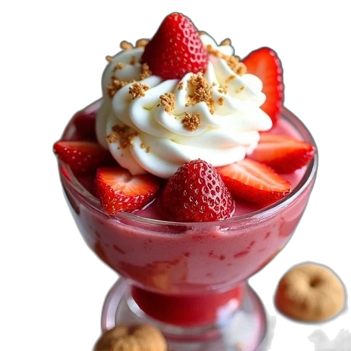 food, crown, photorealistic, 3d render transparent PNG cut-out