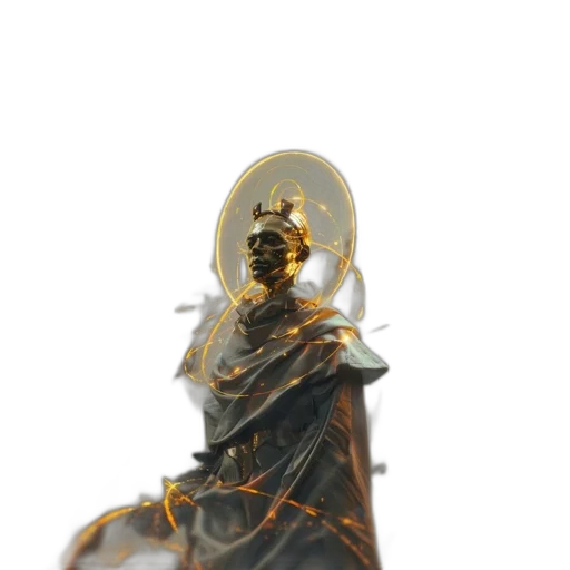 crown, jewelry, staff, sword, concept art, 3d render, fantasy art, photorealistic transparent PNG cut-out