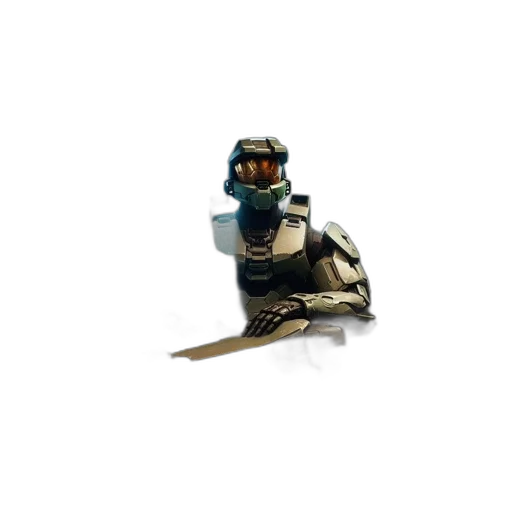 robot, weapon, staff, sword, 3d render, pixel art, concept art, fantasy art transparent PNG cut-out