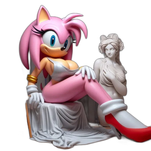 furniture, dress, animal, creature, concept art, vaporwave, 3d render, fantasy art transparent PNG cut-out