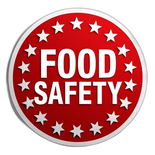 food, red, white, sticker, star, pattern, around, edges transparent PNG cut-out