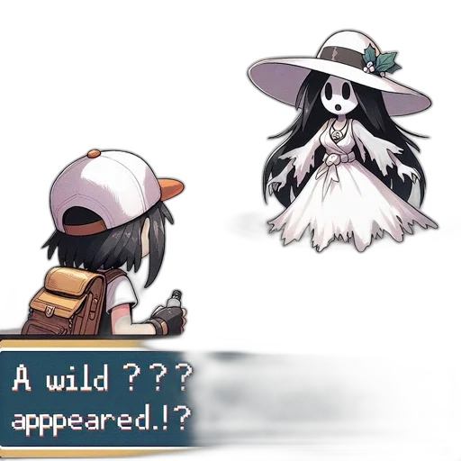 hat, creature, animal, weapon, concept art, pixel art, anime, fantasy art transparent PNG cut-out