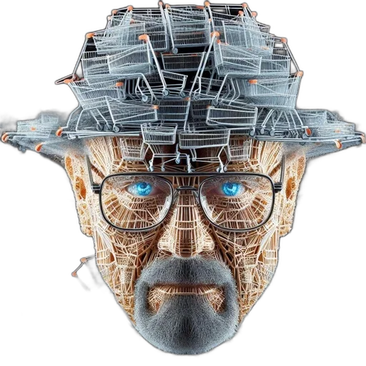 mask, robot, face, cyberpunk, 3d render, concept art, artistic, portrait transparent PNG cut-out