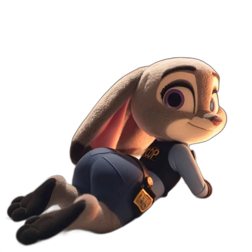 creature, animal, staff, jacket, concept art, 3d render, cartoon, photorealistic transparent PNG cut-out