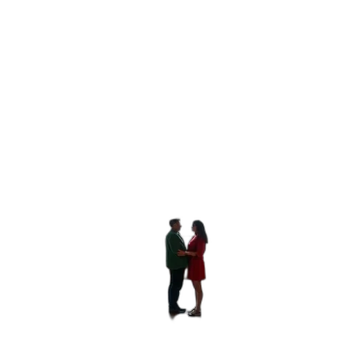 jacket, dress, umbrella, robot, pixel art, 3d render, concept art, photorealistic transparent PNG cut-out