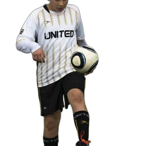 staff, 3d render, photorealistic, concept art, soccer, player, wearing, white transparent PNG cut-out